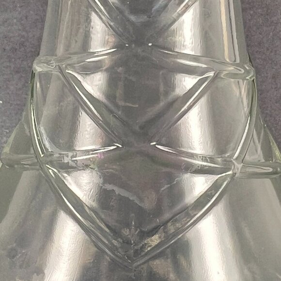 Vintage Smirnoff Vodka Glass Decanter Genie Bottle Federal Law Forbids Sale 50s - Picture 7 of 16